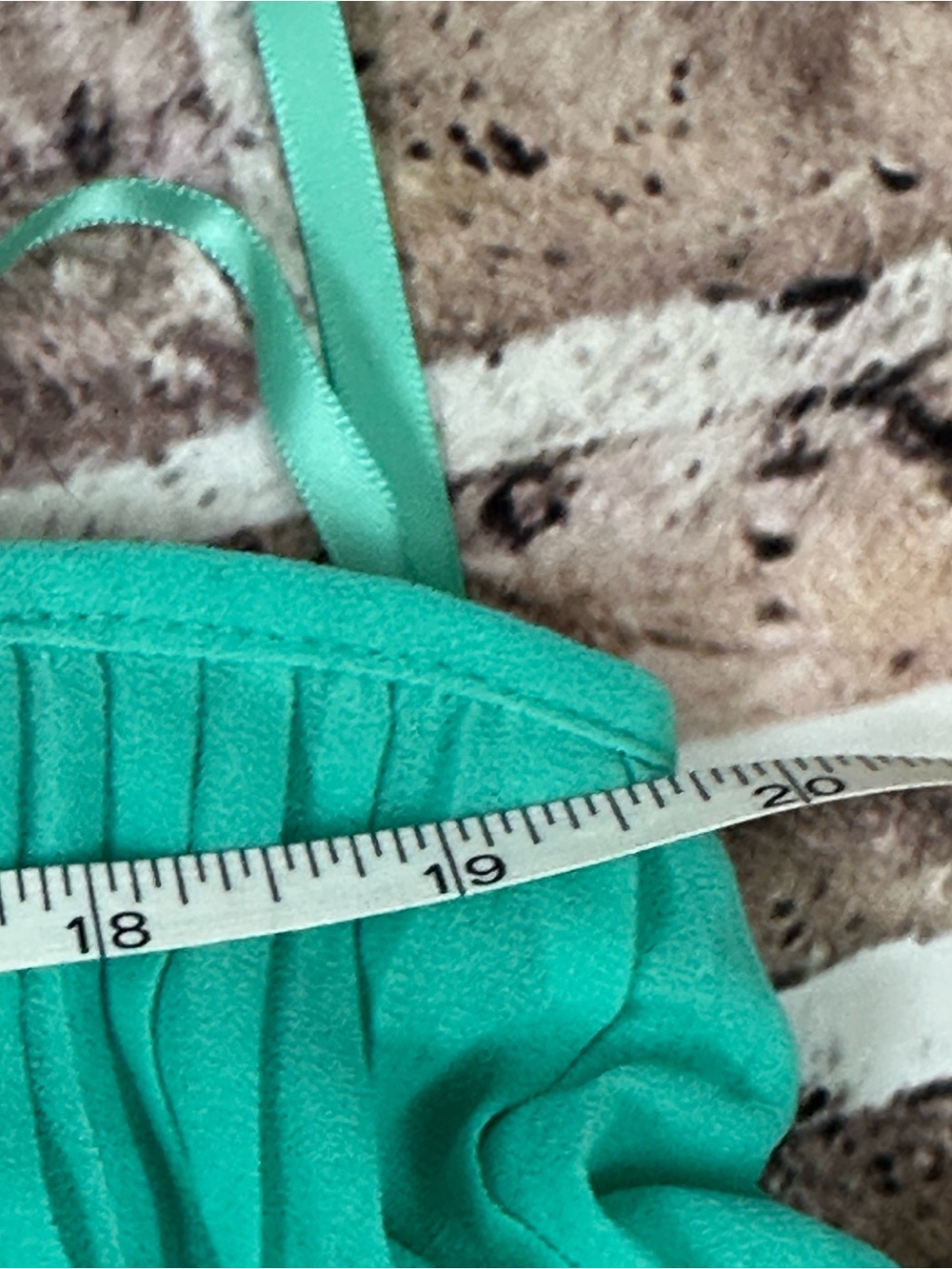 Everyday Chic Turquoise Pleated Maxi Dress Boho Resort NWT - Picture 10 of 13